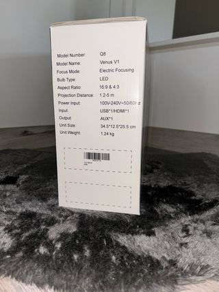 Proyector Eeonfy Venus V1 Mini Smart TV