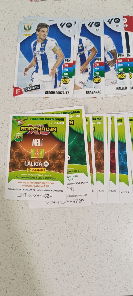 Cromos Adrenalyn 24-25