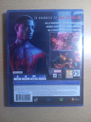 PS4 Spider-Man Miles Morales