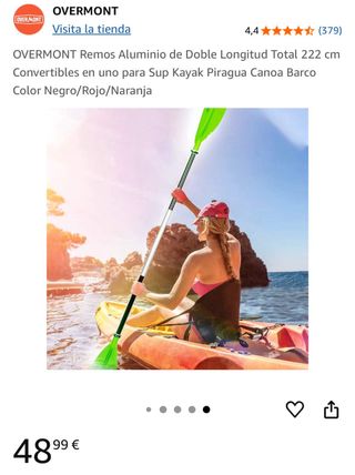 Remos Sup Kayak Piragua Canoa, Color a elegir