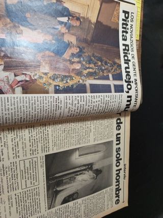 Lote 4 revistas interviu Carmen Sevilla desnuda