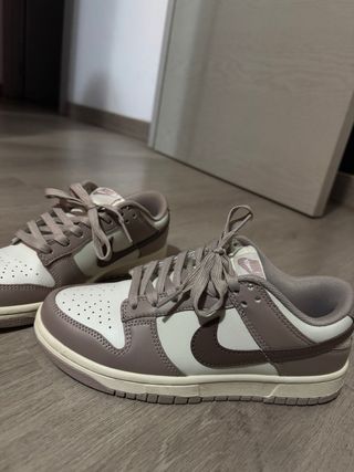 Nike Dunk - zapatillas beige y marrón