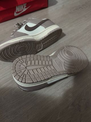 Nike Dunk - zapatillas beige y marrón