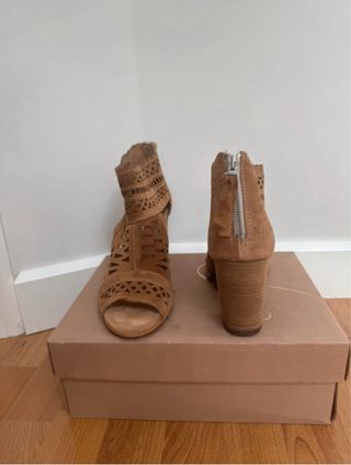 Sandalias Alpe Marrón - Tacón