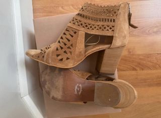 Sandalias Alpe Marrón - Tacón