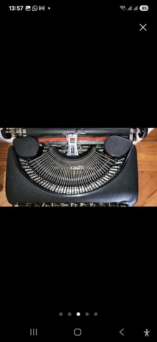 Máquina escribir Remington, antigua