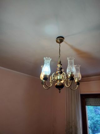 4 eleganti lampadari vintage
