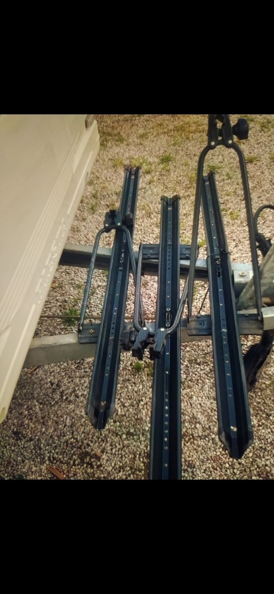 Portabicicleta caravana