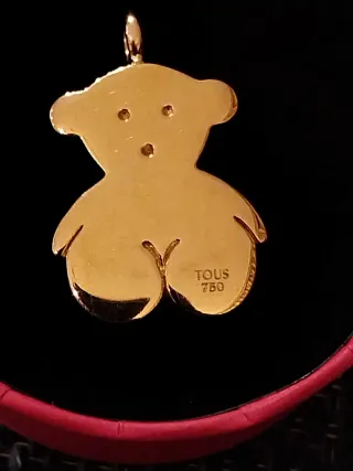 Colgante Oso Tous Oro