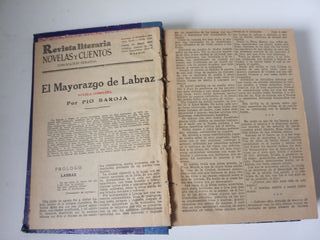 Antigua Revista literaria Novelas y cuentos