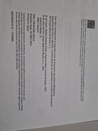 Física y Química 2 ESO 3 volúmenes Proyecto 5 e...