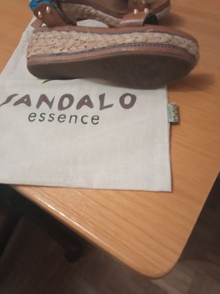 Sandalias C.Doux negras plataforma