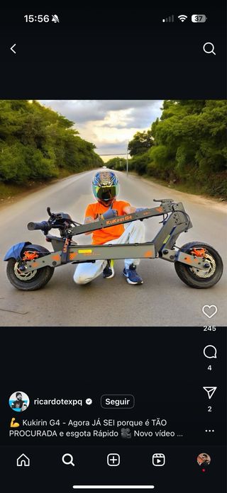 Kuggo Kirin G4 - Patinete Eléctrico