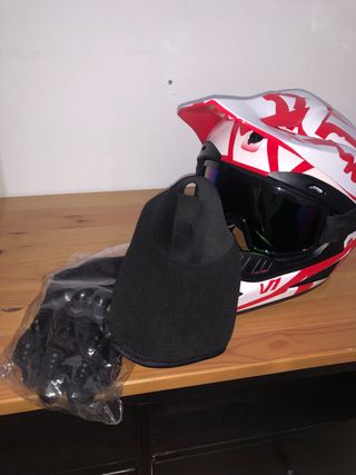 Casco Fox Motocross  talla l