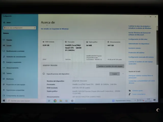 ORDENADOR QUAD CORE Q8400