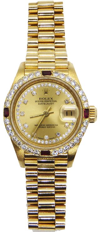 Rolex Lady-Datejust 69068G De ORO Macizo, año 1988