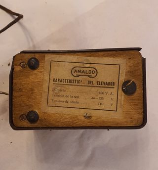 Reductor Tensión Vintage