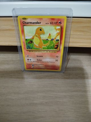 Carta Pokémon Charmander - 1ª Edición
