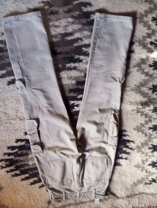 Pantaloni cargo verde chiaro tg XS
