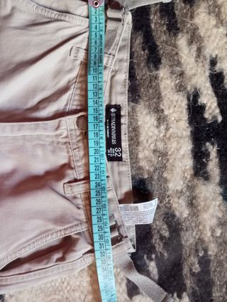 Pantaloni cargo verde chiaro tg XS