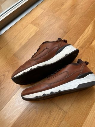 Zapatillas Martellini Piel Marrón 46