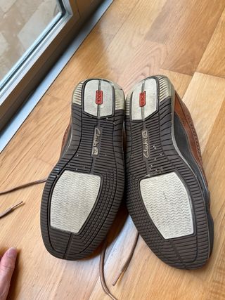 Zapatos Clarks Piel Marrón - 46