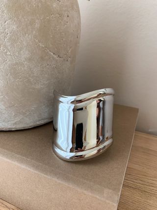 Pulsera Brazalete Plata