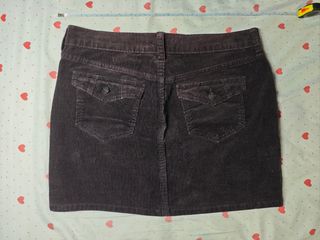Minifalda Old Navy pana negra