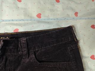 Minifalda Old Navy pana negra