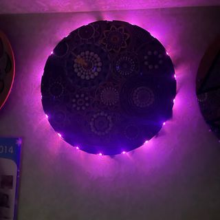 Orologio da muro decorato