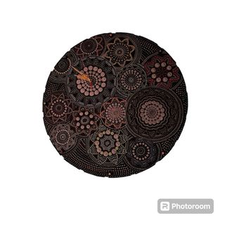 Orologio da muro decorato