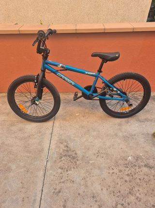 Bici BMX B'Twin X-Up azul