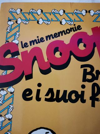 Libro Mondadori Snoopy raro perfetto 1988