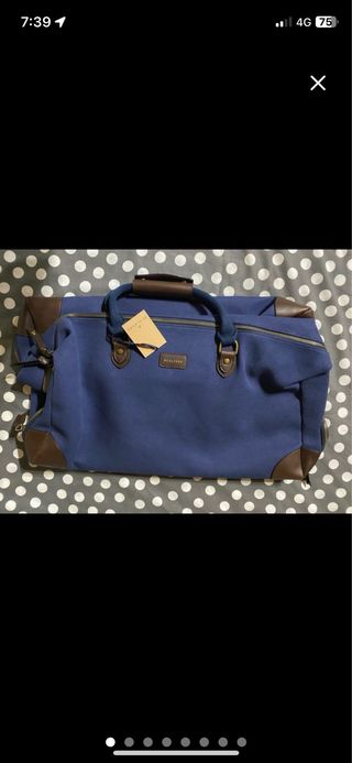 Bolsa de viaje Scalpers azul marino