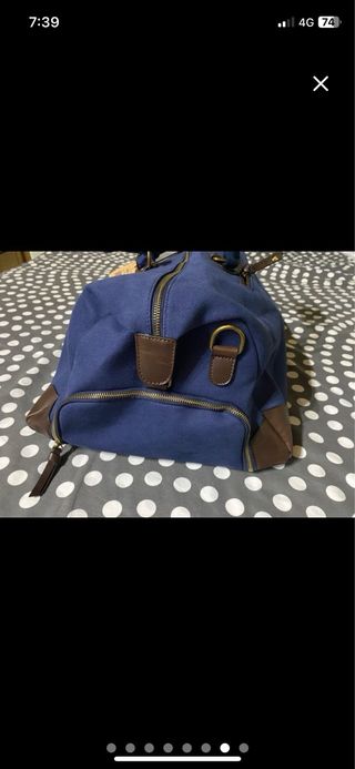 Bolsa de viaje Scalpers azul marino