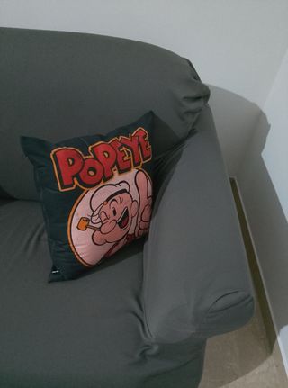 Cuscino Popeye vintage con imbottitura