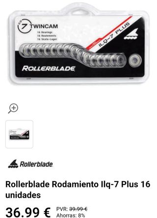 Rodamientos Rollerblade IQL-7 Plus