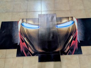 Cuadro Iron Man 5 piezas