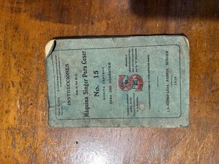 Máquina coser Singer Antigua