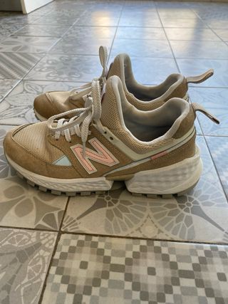 New Balance 574 - Beige/Rosa