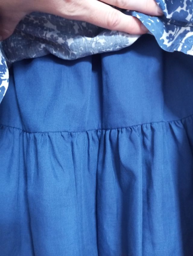 Vestido Stradivarius azul verano