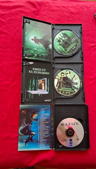 DVDs Señor de los Anillos + Matrix