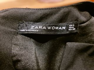 Vestido negro Zara - Talla L
