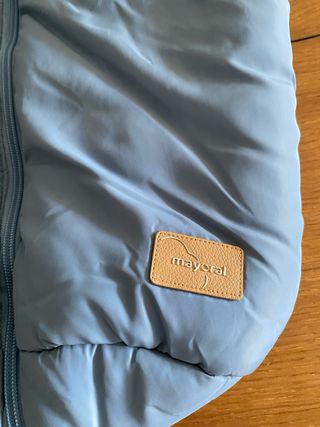 Saco capazo bebé Mayoral azul