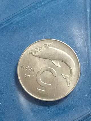 Monete Italia 1989: Serie completa