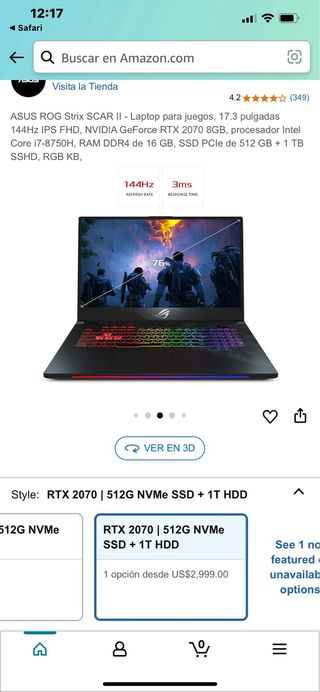 Rog strix scar ||