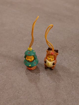 2 Mini Addobbi Natale Winnie Pooh