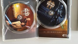 DVDs Star Wars I-III (Español)