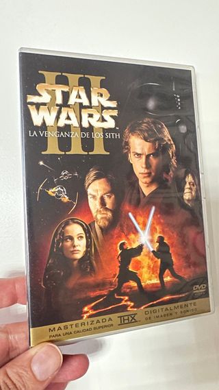DVDs Star Wars I-III (Español)