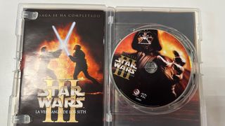 DVDs Star Wars I-III (Español)
